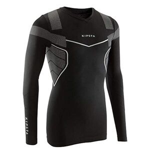 Kipsta Black Long Sleeve Athletic Women's Top
